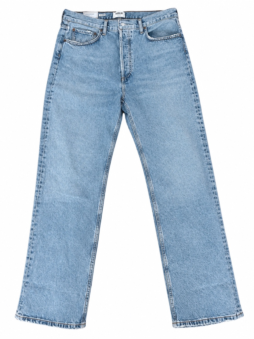 Agolde Light Wash Straight-Leg Women's Jeans